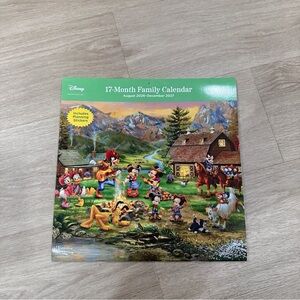 Disney Dreams by Thomas Kinkade Studios 17-Month 2026-2027 Family Wall Calendar